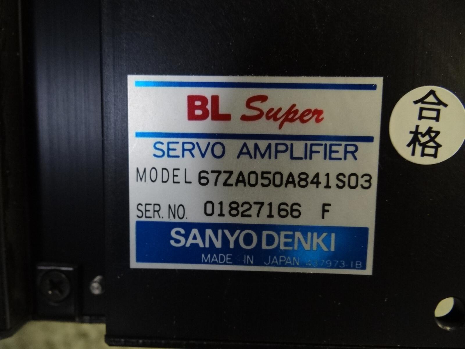 Sanyo Denki 67ZA050A841S03 Servo Amplifier