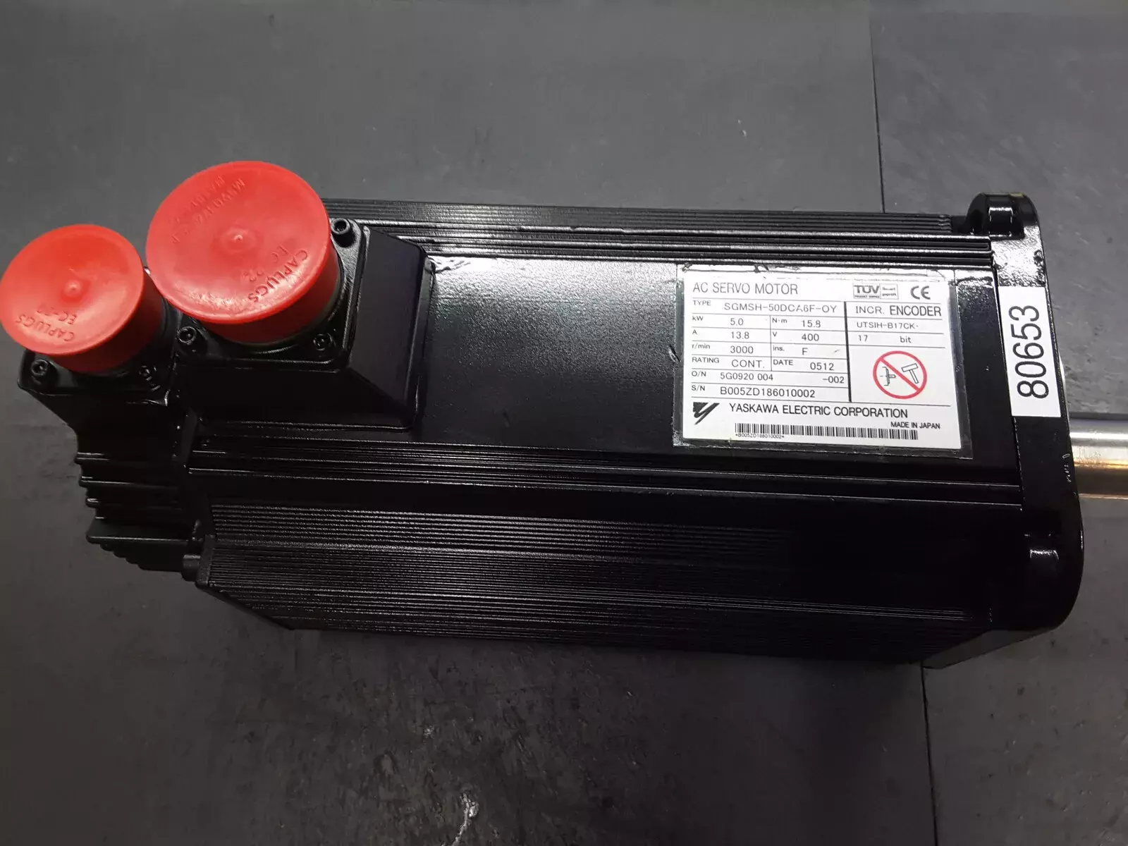 Yaskawa SGMSH-50DCA6F-OY AC Servo Motor