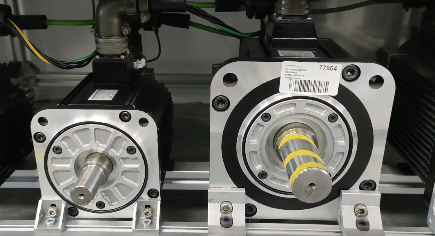 Video: Yaskawa Sigma 2 Servo Motors. Testing and Repair at industrypart GmbH