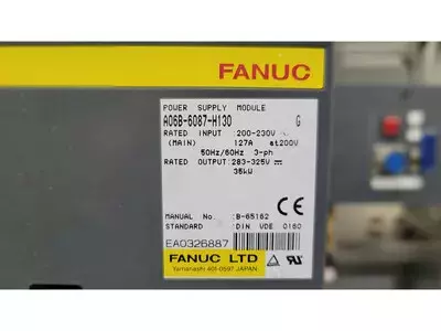 Fanuc A06B-6087-H130 Power Supply 