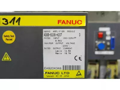 Fanuc A06B-6096-H207 Alpha Servo Amplifier Module