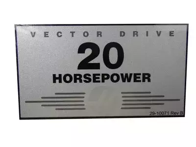 Haas 29-10071 Vector Drive 20HP