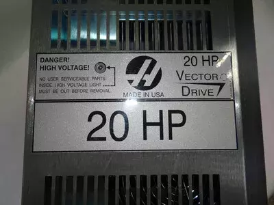 Haas 65-4054A REV-B   20 HP or 20HP  Vector Drive 