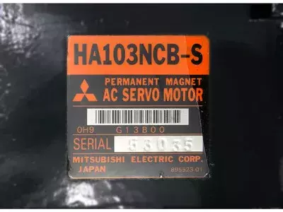 Mitsubishi HA103NCB-S  AC Servo Motor