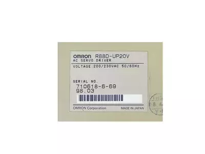 Omron R88D-UP20V AC Servo Driver