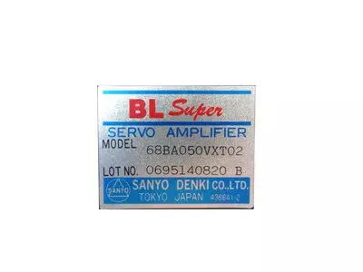 Sanyo Denki 68BA050VXT02 Servo Amplifier