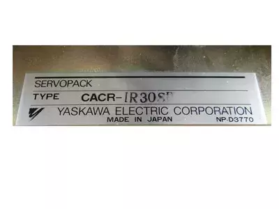 Yaskawa CACR-IR30SB Servopack