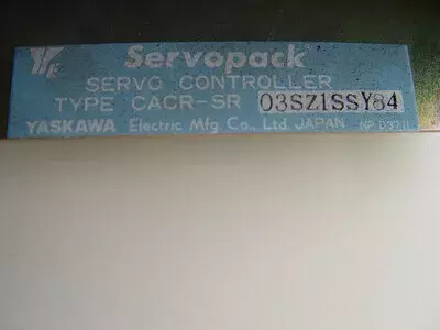 Yaskawa CACR-SR03SZ1SSY84 Servopack 