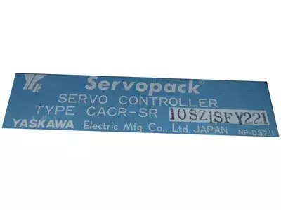 Yaskawa CACR-SR10SZ1SFY221 or CACR-SR10SZ1SF-Y221 Servopack 