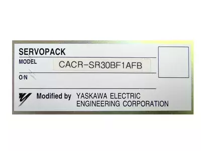 Yaskawa CACR-SR30BF1AFB Servopack