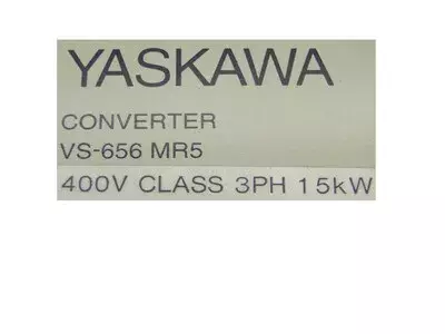 Yaskawa CIMR-MR5N4015 or VS-656 Servopack 