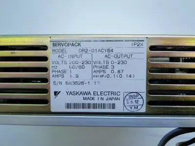 Yaskawa DR2-01ACY64 Servopack